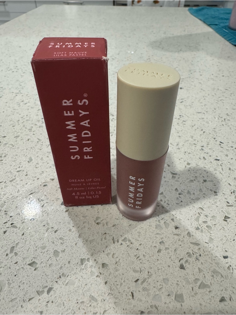 Summer Fridays Dream Lip Oil — Soft Mauve Pink